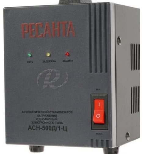 Стабилизатор напряжения Ресанта АСН-500Д/1-Ц купить,0