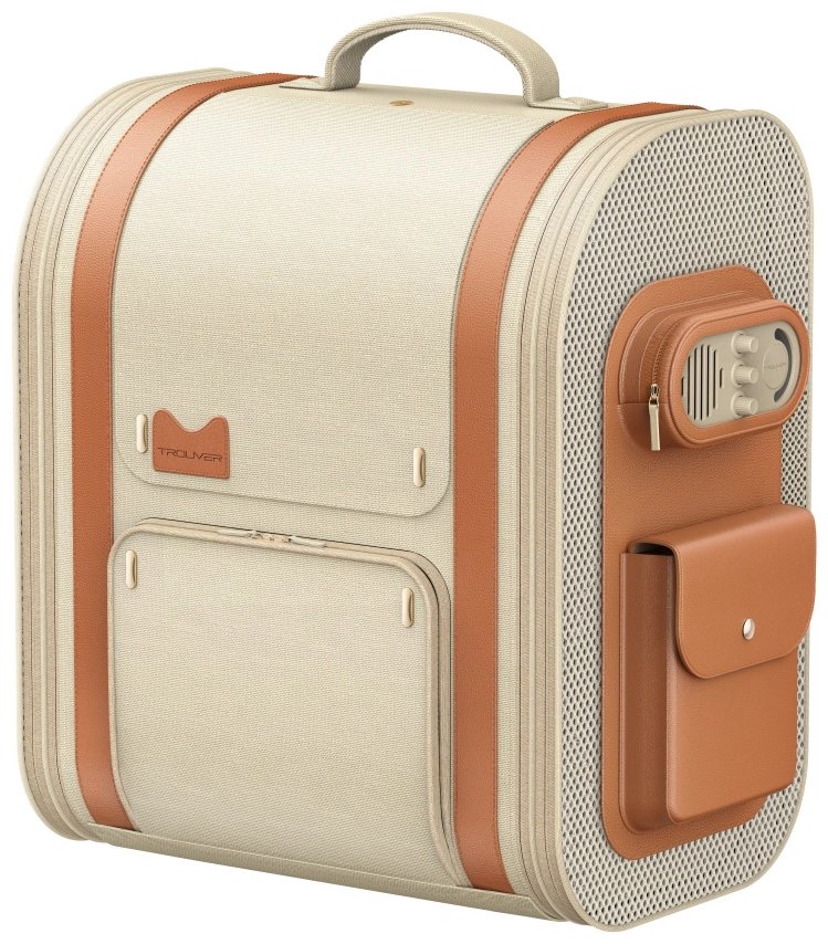 TROUVER Pet Backpack PB10 pro бежевый - ForteMarket TROUVER Pet Backpack PB10 pro бежевый купить,0