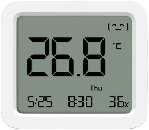 Датчик температуры и влажности Xiaomi Smart Temperature and Humidity Monitor 3 белый