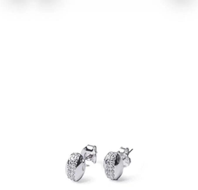 Серьги-пусеты Serebroff AE04313 серебро 1.2 гр  купить,12500