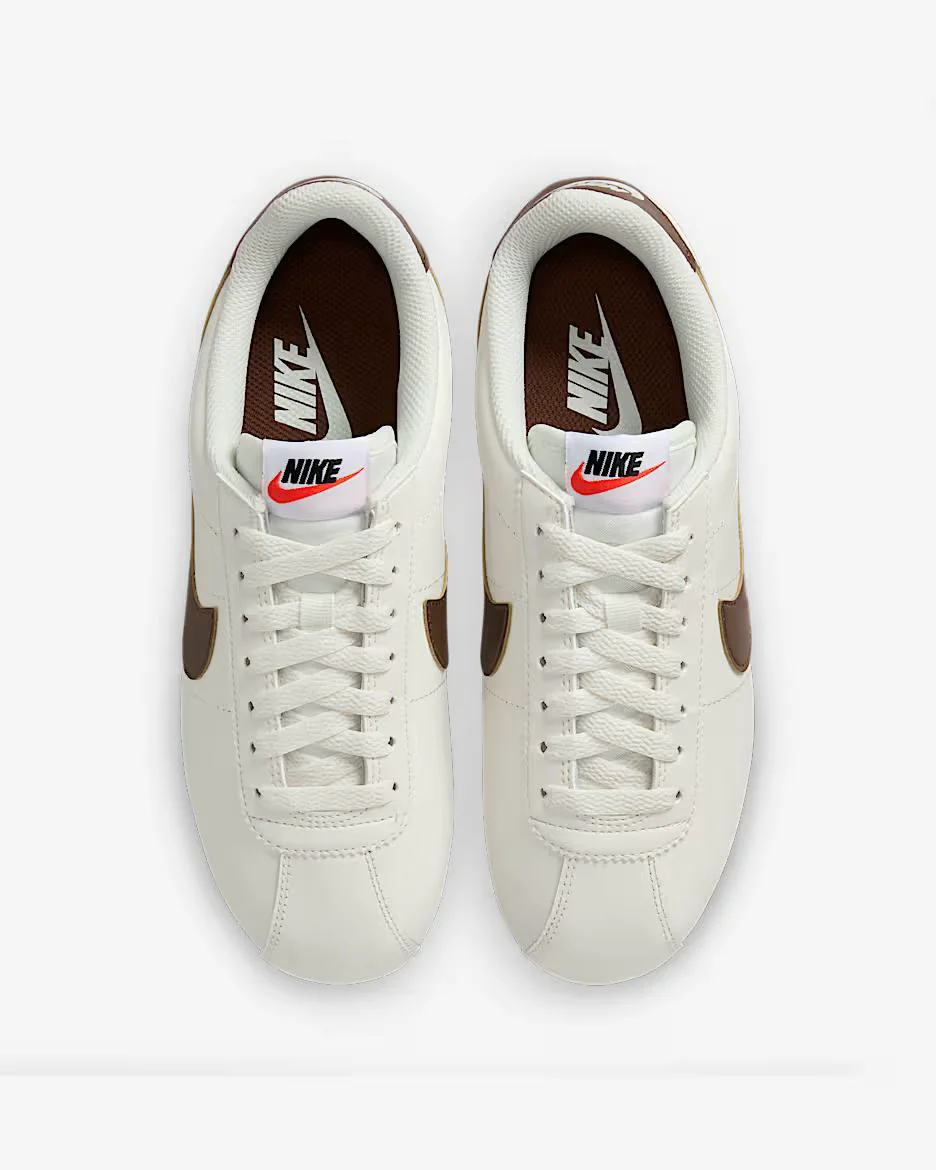 Кроссовки Nike Cortez Leather DN1791-104 white/brown 37 купить,0