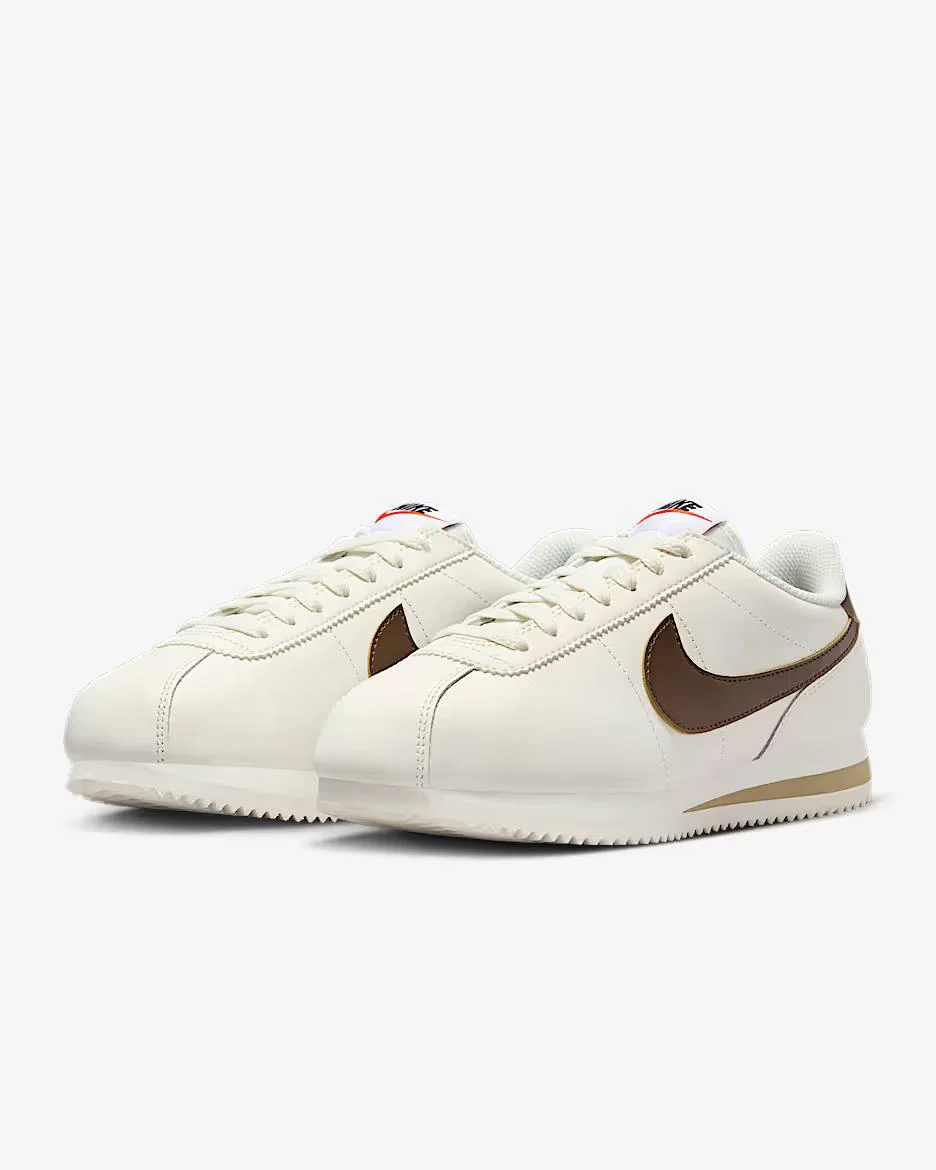 Кроссовки Nike Cortez Leather DN1791-104 white/brown 37 купить,0