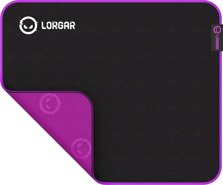 Коврик для мыши Lorgar Main 313 LRG-GMP313 Black-Purple - ForteMarket Коврик для мыши Lorgar Main 313 LRG-GMP313 Black-Purple купить,0