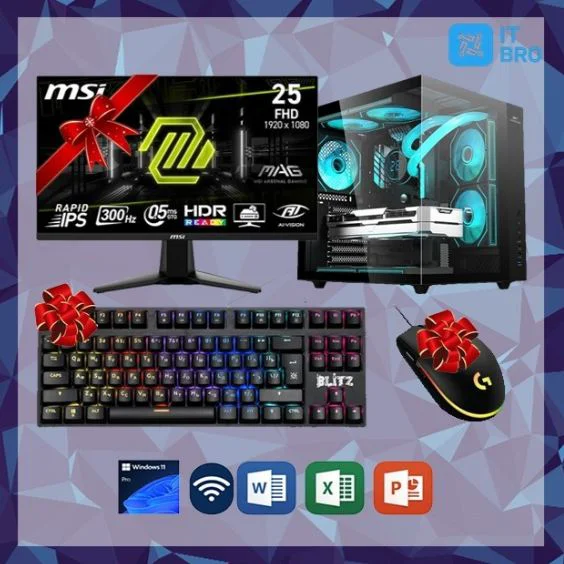 ITBRO i7-12700F / RTX 5060 8 Гб / 32 Гб / SSD 1000 Гб / Win 11 Pro