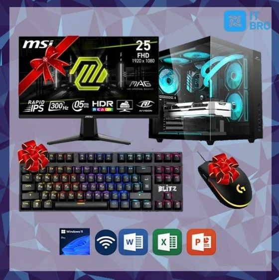 ITBRO i5-14600KF / RTX 4060 8 Гб / 32 Гб / SSD 1000 Гб / Win 11 Pro