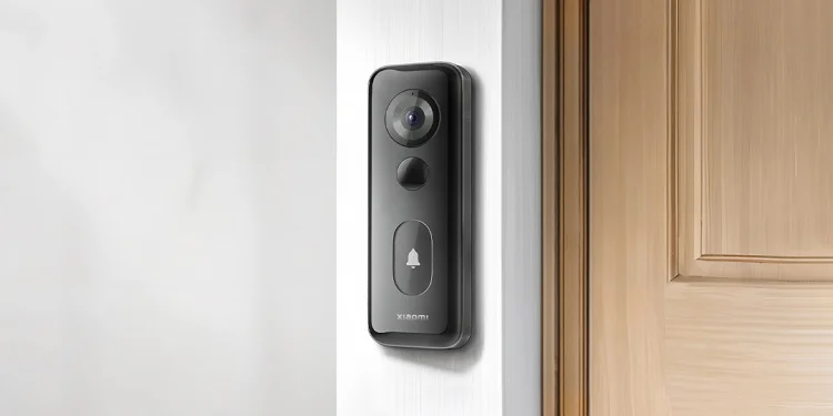 Умный дверной звонок Xiaomi Smart Doorbell 3S черный