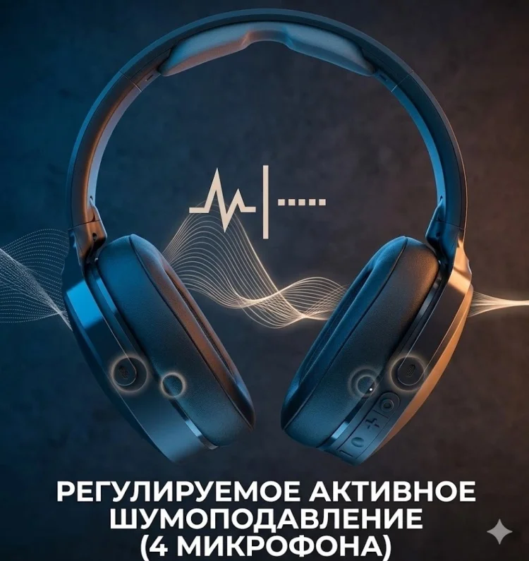 Наушники Skullcandy Hesh ANC Black купить,111000