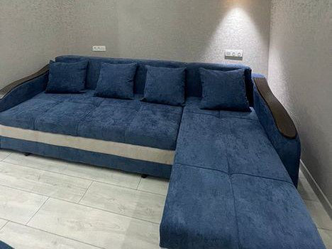 Диван Aibyn Мебель Арт Comfort 285х75 см синий купить,331700