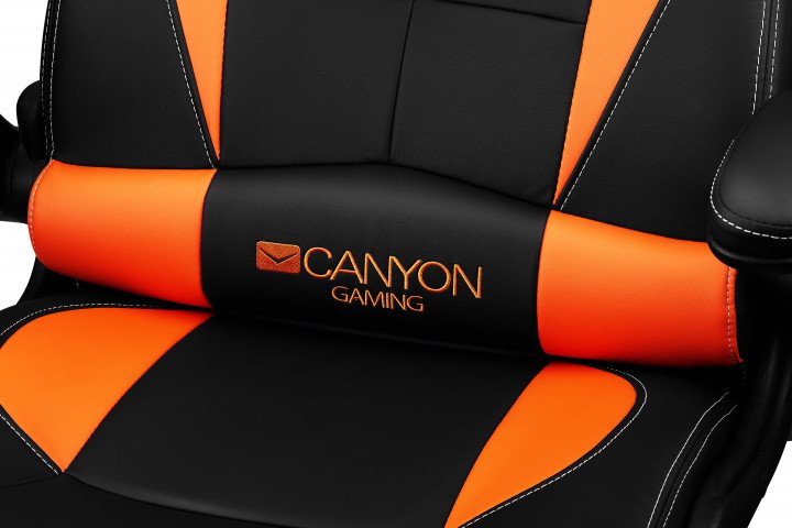 Кресло игровое Canyon Vigil CND-SGCH2 черно-оранжевое