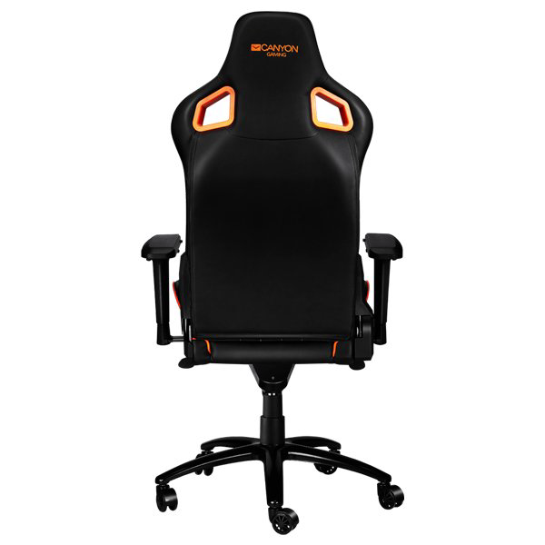 Кресло игровое Canyon CND-SGCH5 черно-оранжевое купить,NaN
