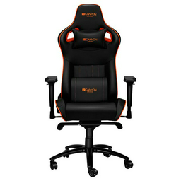 Кресло игровое Canyon CND-SGCH5 черно-оранжевое