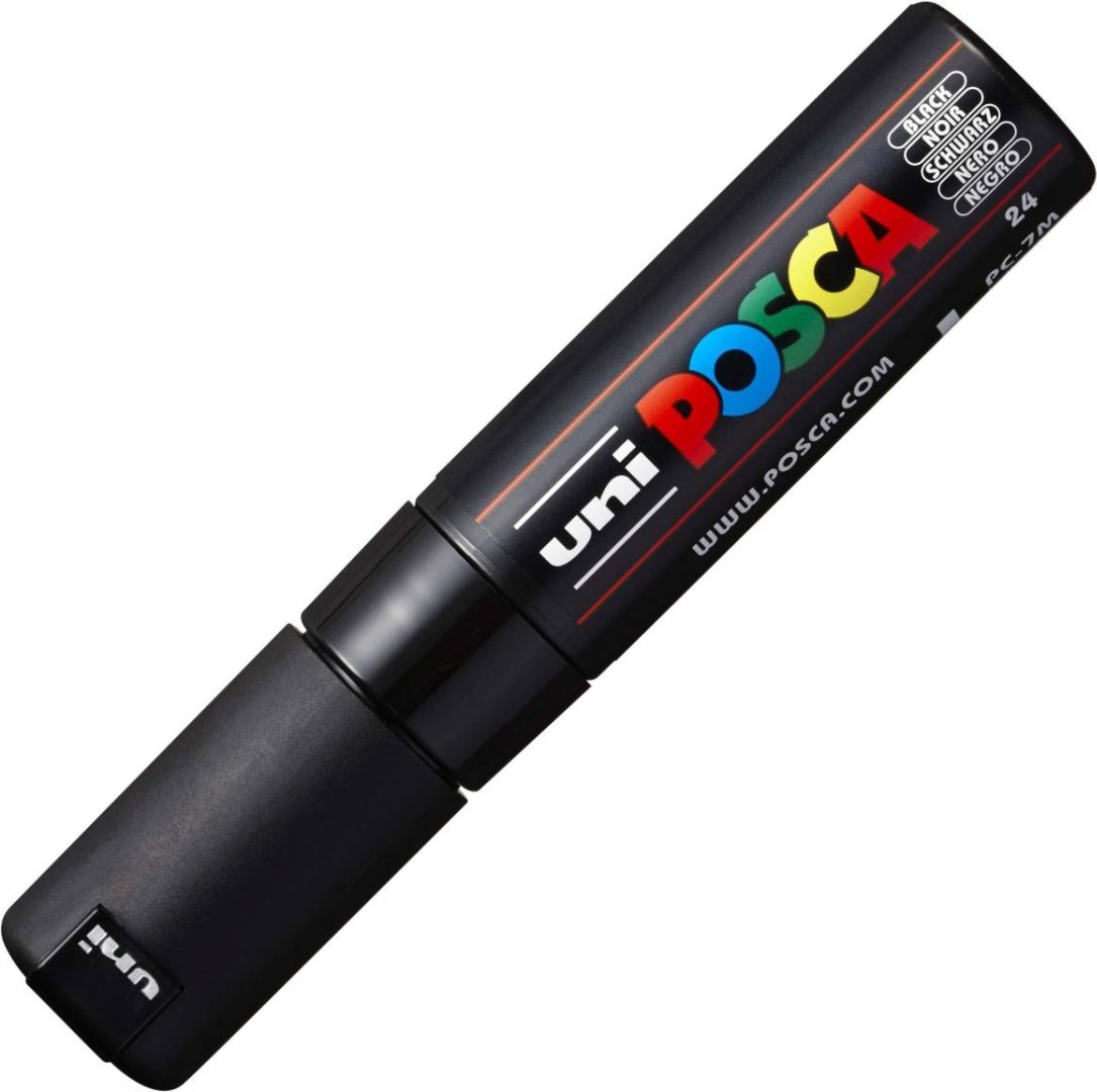 Маркер POSCA 149454, 1 шт, 4.5 мм, черный купить,0