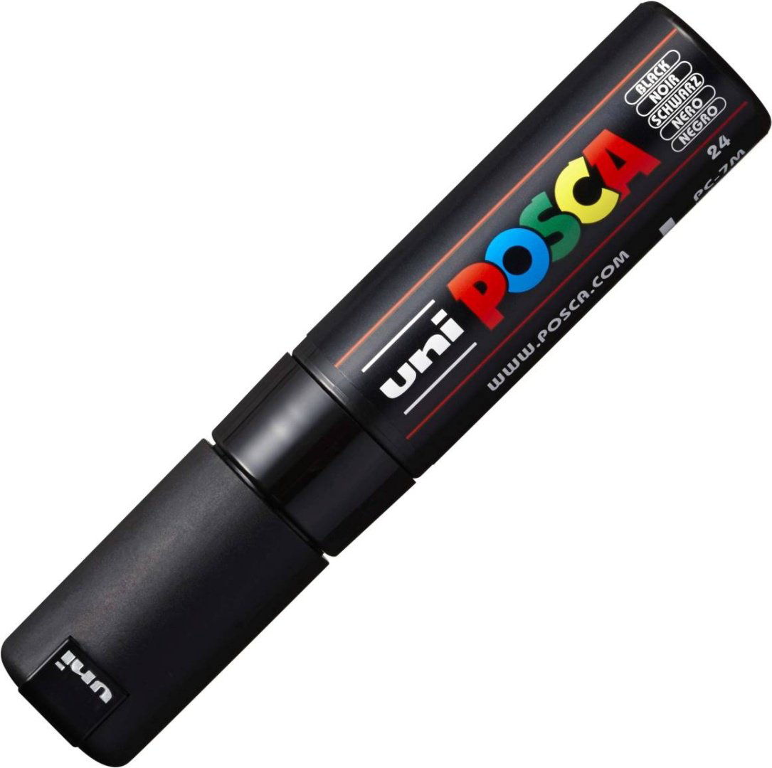 Маркер POSCA 149454, 1 шт, 4.5 мм, черный купить,NaN
