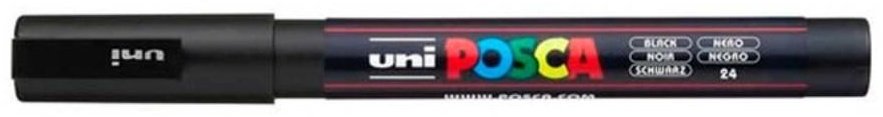 Маркер POSCA 149554, 1 шт, 0.9 мм, черный - ForteMarket Маркер POSCA 149554, 1 шт, 0.9 мм, черный купить,0