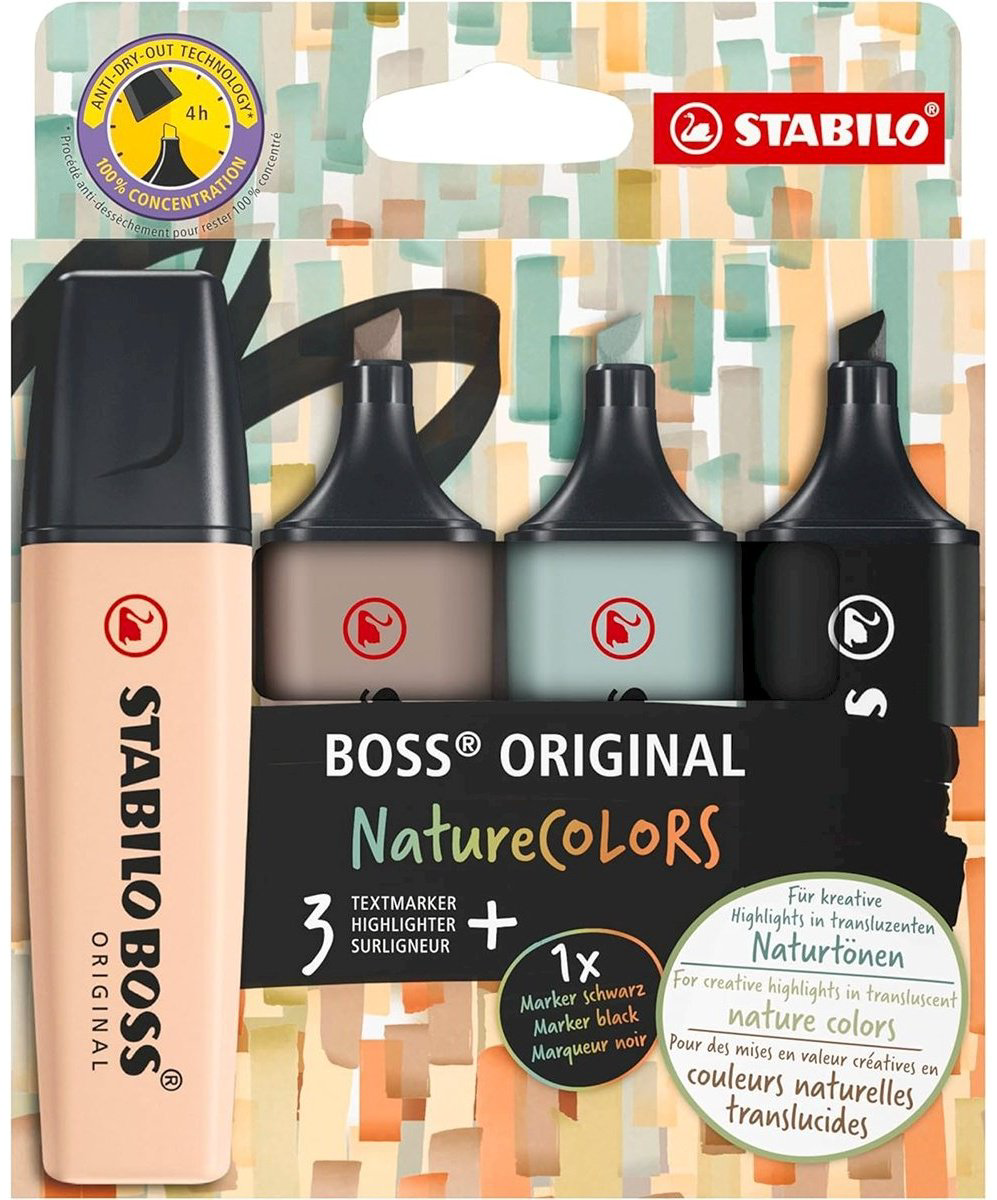 Маркер STABILO 70/4-2-5, 4 шт, 2 мм, мультиколор купить,NaN