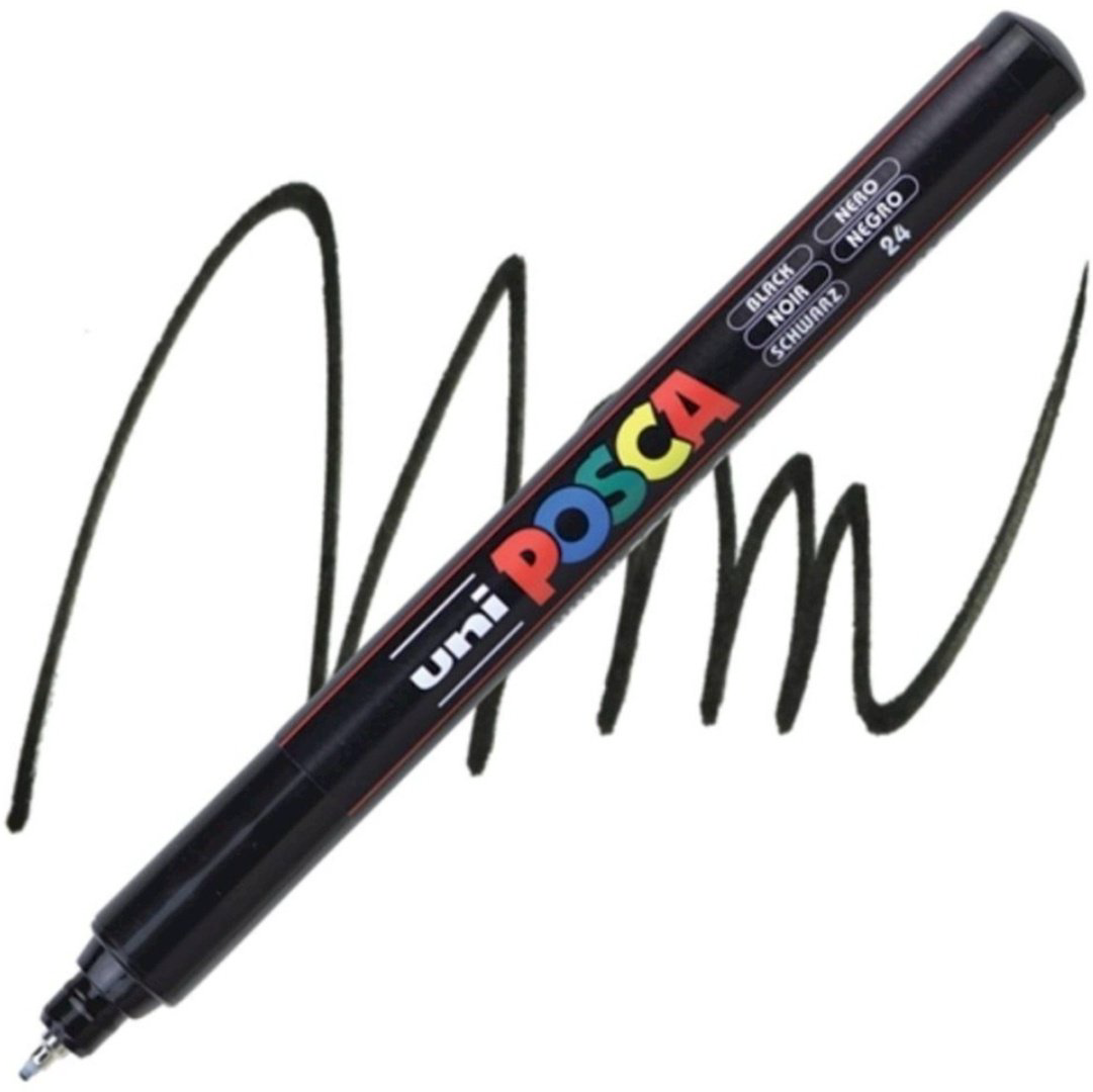 Маркер POSCA MI-PC1MR-08C, 8 шт, 0.7 мм, мультиколор купить,NaN