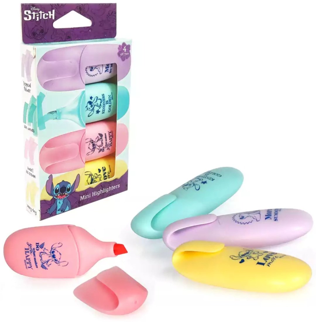 Маркер CoolPack Stitch 75347PTR, 4 шт, 1 мм, мультиколор