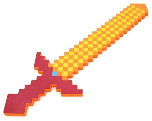 Меч Minecraft пиксельный TM00251, купить,NaN