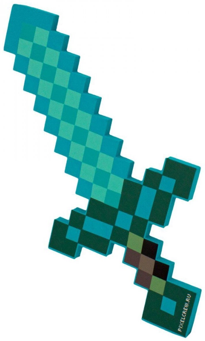Меч Minecraft Изумрудный PC88130, пластик