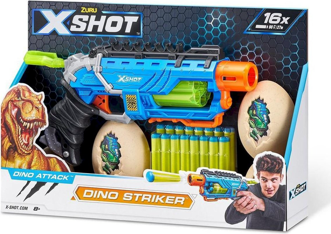 Бластеры X-Shot Нападение динозавра 4860, пластик купить,NaN
