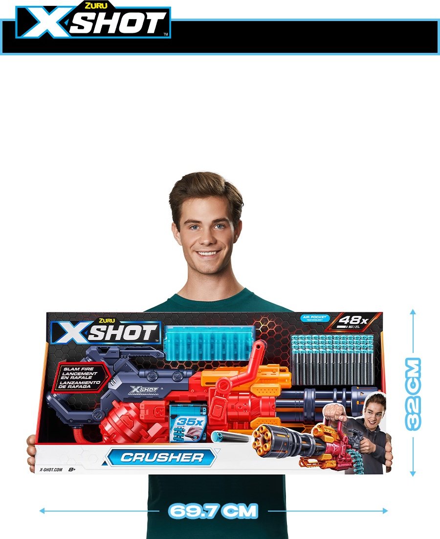 Бластеры X-Shot Excel Crusher 36382 48 купить,NaN
