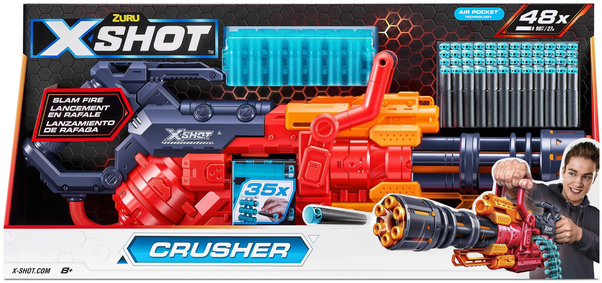 Бластеры X-Shot Excel Crusher 36382 48 купить,NaN