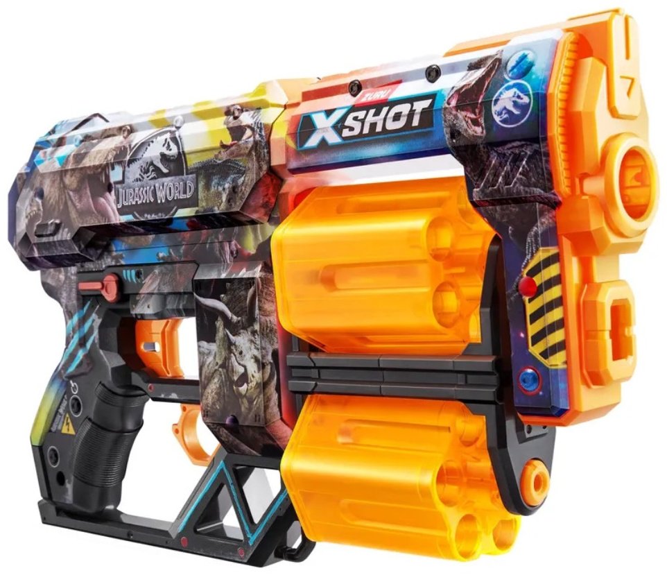 Бластеры X-Shot Dread Jurassic World  36754, пластик