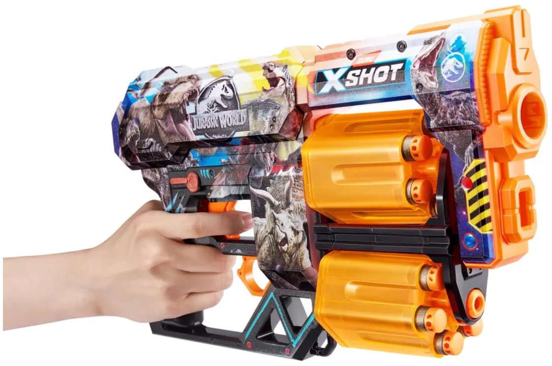 Бластеры X-Shot Dread Jurassic World 36754, пластик - ForteMarket Бластеры X-Shot Dread Jurassic World 36754, пластик купить,0