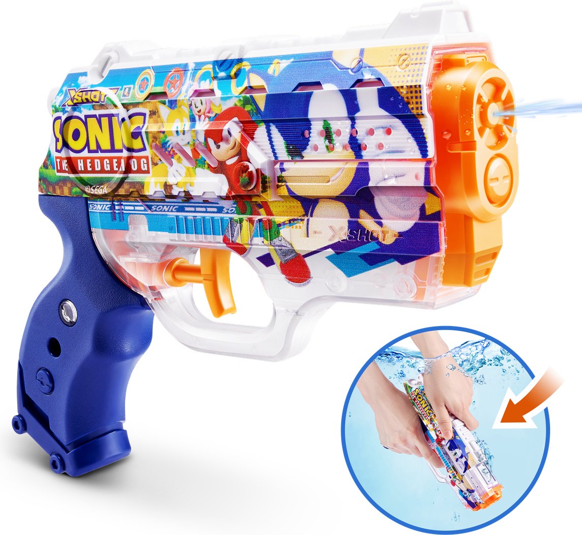 Водное оружие FAST FILL SKINS Nano Sonic 118166, пластик - ForteMarket Водное оружие FAST FILL SKINS Nano Sonic 118166, пластик купить,0