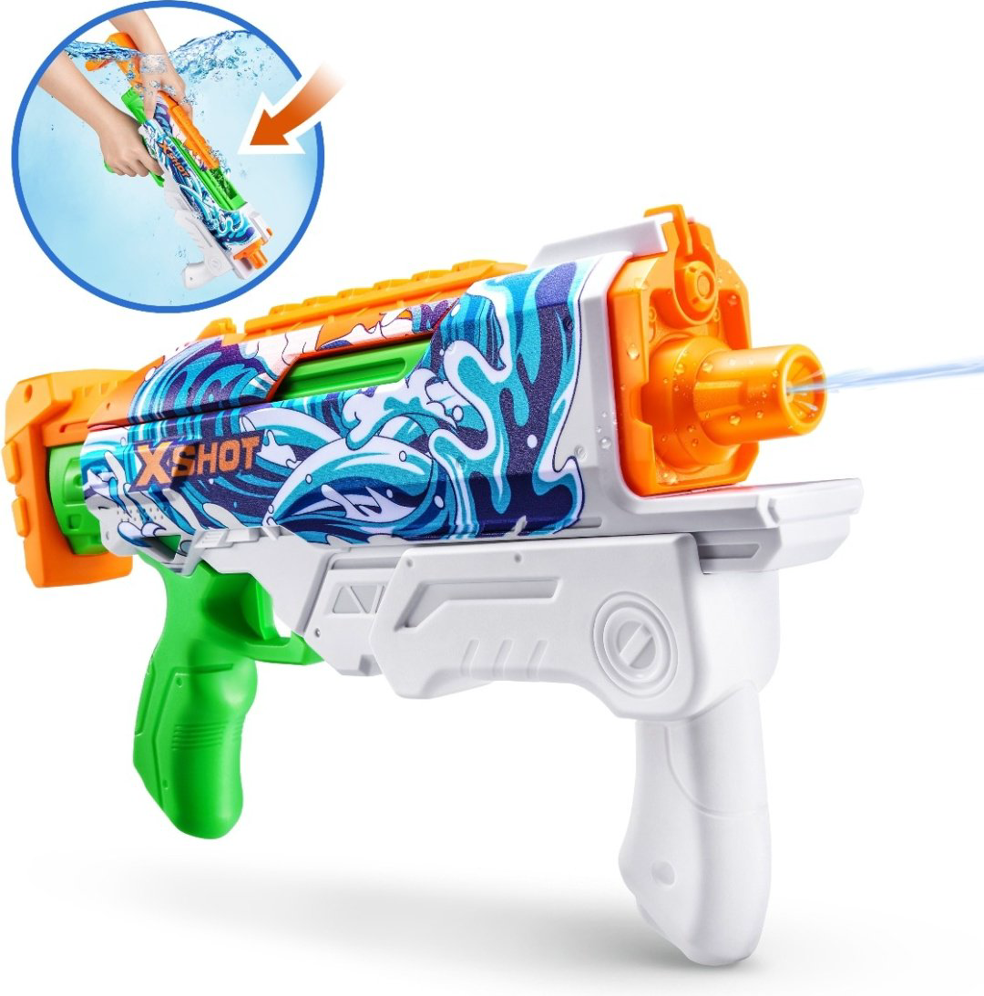 Водное оружие X-Shot Hyperload Skins - Waves 11854/11854A купить,NaN