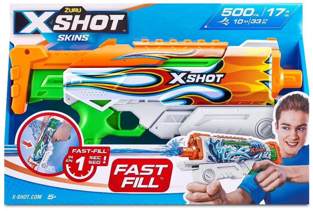 Водное оружие X-Shot Hyperload Skins - Blazer 11854/11854D купить,NaN