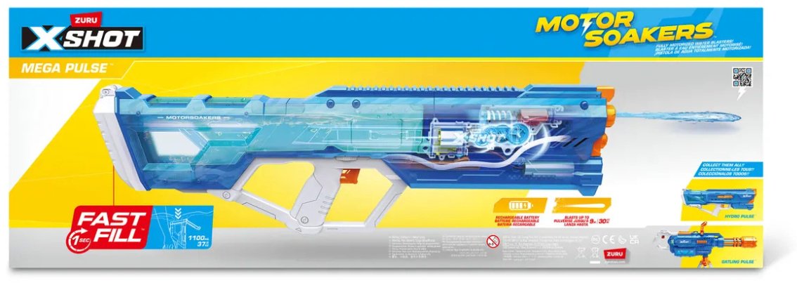 Водное оружие Zuru X-Shot WATER FAST FIL 118159, пластик - ForteMarket Водное оружие Zuru X-Shot WATER FAST FIL 118159, пластик купить,0