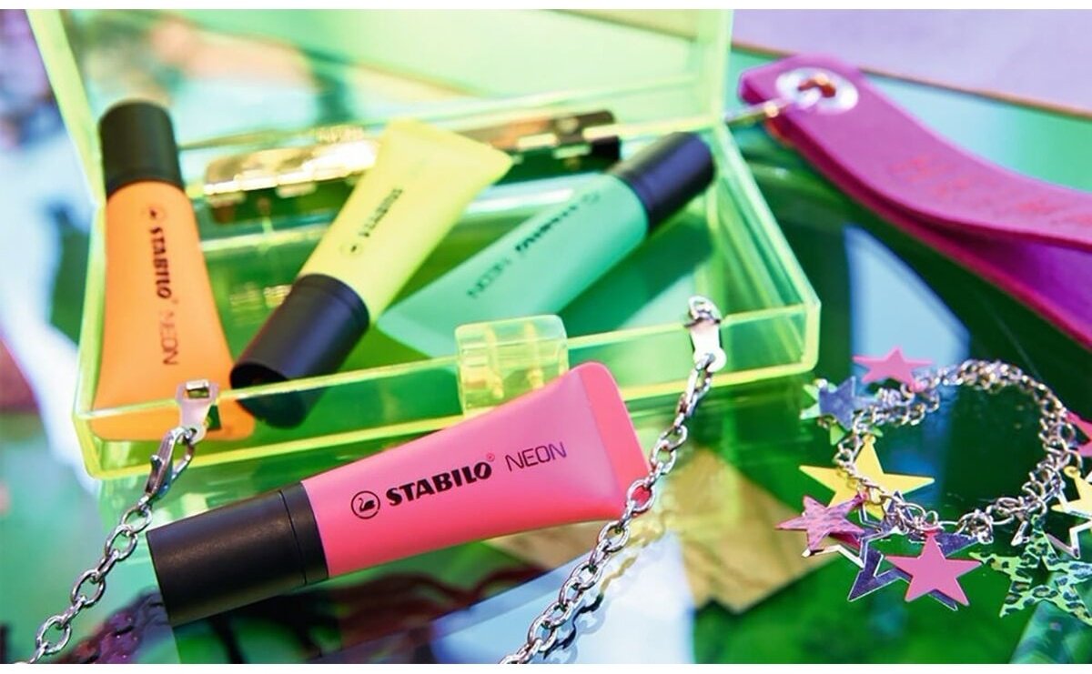 Маркер STABILO 72/4-1 Neon, 4 шт, 5 мм, желтый, зеленый, розовый, оранжевый - ForteMarket Маркер STABILO 72/4-1 Neon, 4 шт, 5 мм, желтый, зеленый, розовый, оранжевый купить,0