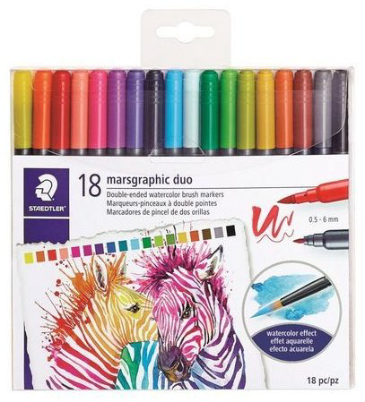 STAEDTLER 3001 TB18 18 цветов купить,NaN