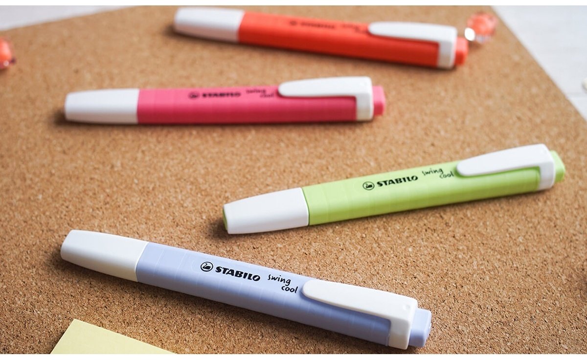 Маркер STABILO Swing cool pastel 275-6-08, 6 шт, 1 мм, мультиколор купить,0