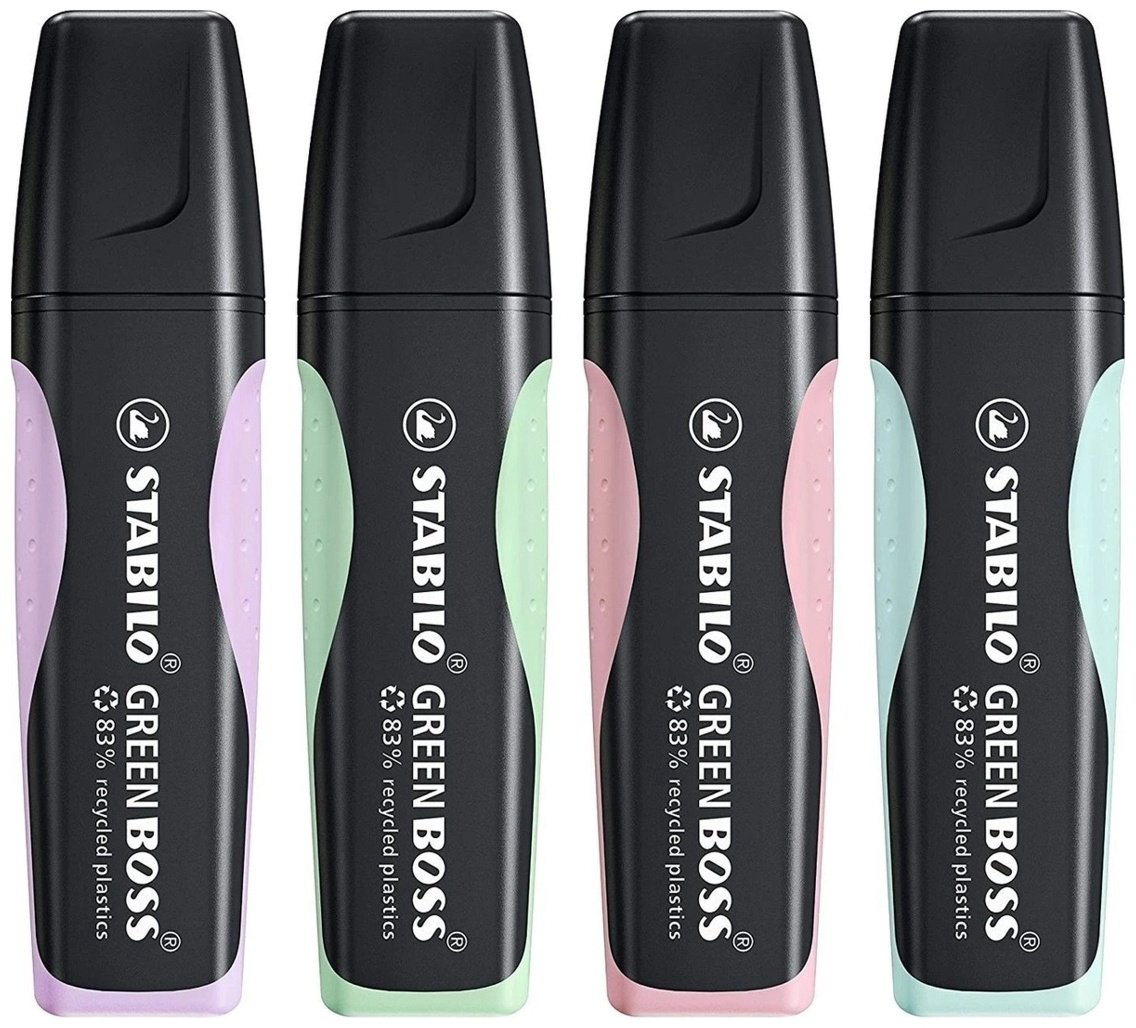 STABILO Green Boss 1225383 4 цвета купить,NaN