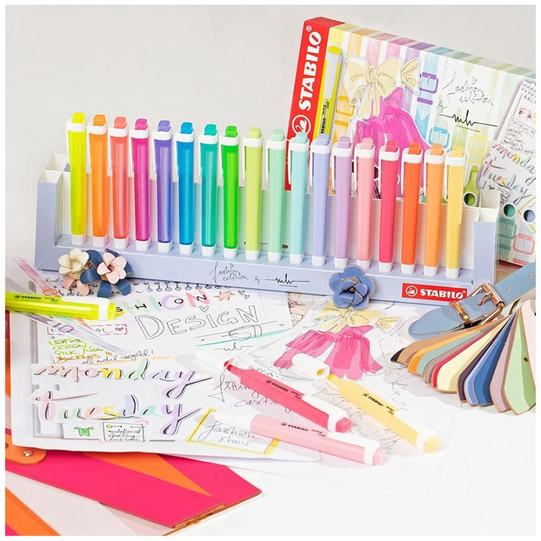 Маркер STABILO Swing Cool Pastel 1230565, 18 шт, 4 мм, мультиколор купить,NaN