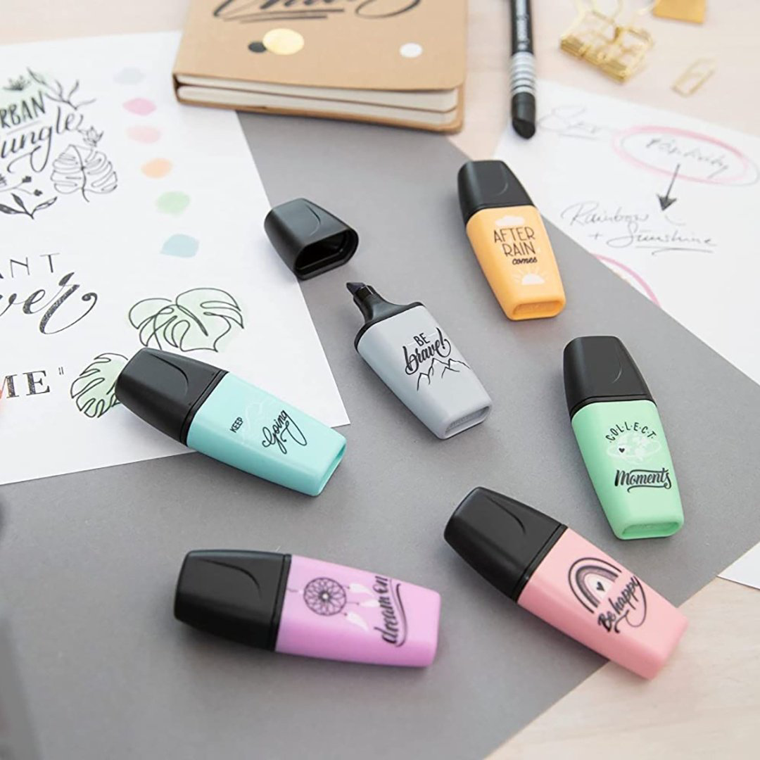 Маркер STABILO Boss Mini Pastellove 07/05-29-10, 5 шт, 2 мм, мультиколор купить,NaN