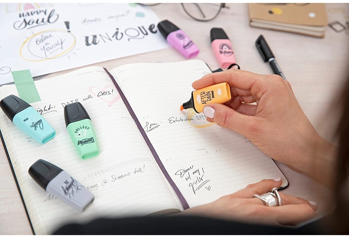 Маркер STABILO Boss Mini Pastellove 07/05-29-10, 5 шт, 2 мм, мультиколор - ForteMarket Маркер STABILO Boss Mini Pastellove 07/05-29-10, 5 шт, 2 мм, мультиколор купить,0