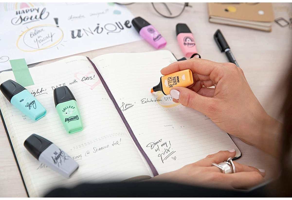 Маркер STABILO Boss Mini Pastellove 07/05-29-10, 5 шт, 2 мм, мультиколор купить,NaN