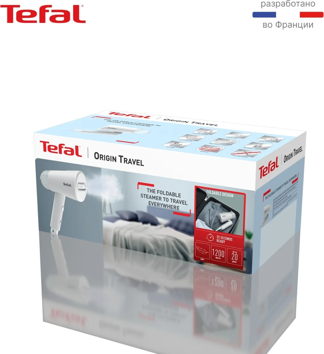 Ручной отпариватель TEFAL DT-1020 E1 White купить,0
