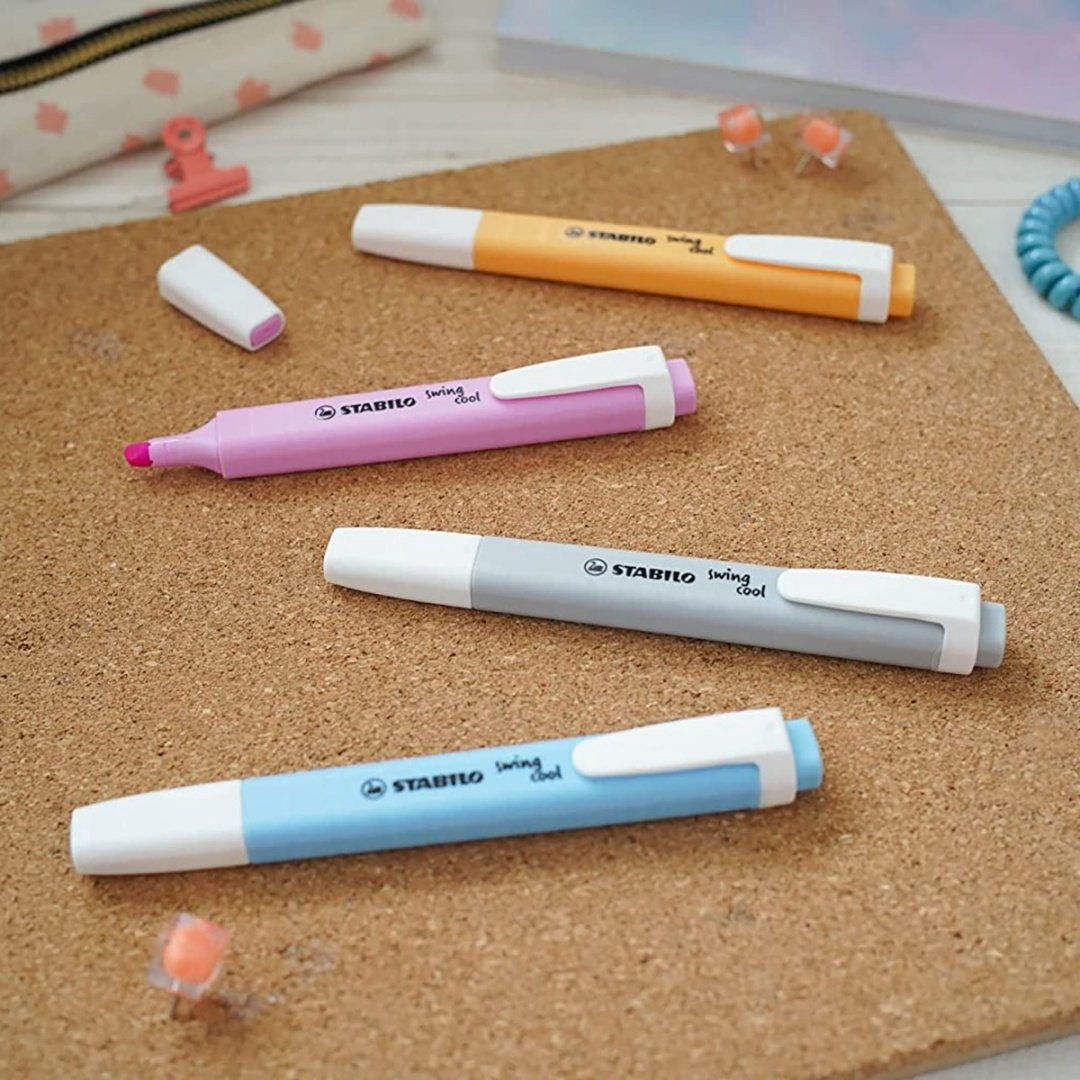 Маркер STABILO Swing Cool Pastel, 275/8-08-2, 8 шт, 2 мм, мультиколор купить,NaN