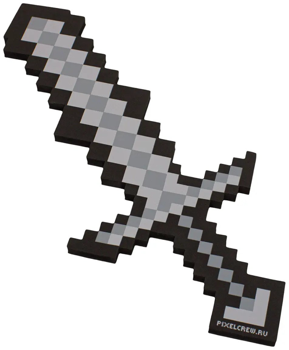 Меч Minecraft 8Бит пиксельный PC01322, купить,NaN