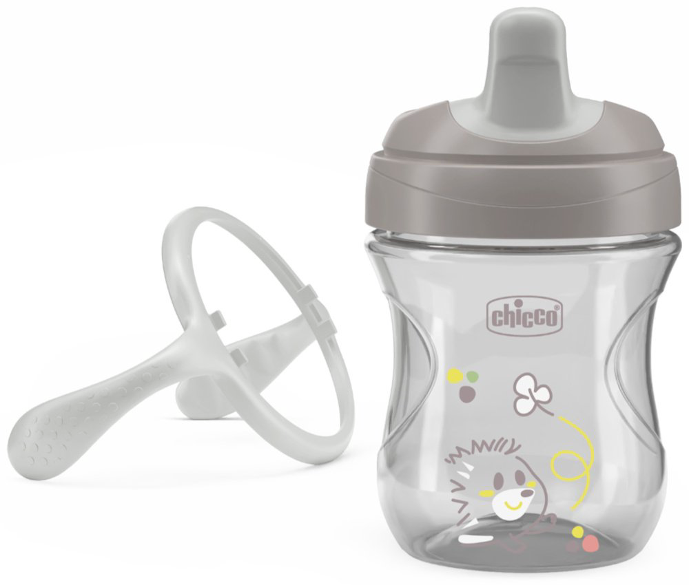 Поильник-непроливайка Chicco 00006921350000, 200 мл, пластик/силикон купить,NaN