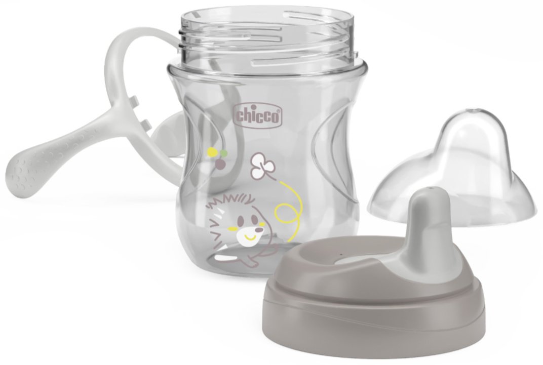 Поильник-непроливайка Chicco 00006921350000, 200 мл, пластик/силикон - ForteMarket Поильник-непроливайка Chicco 00006921350000, 200 мл, пластик/силикон купить,0