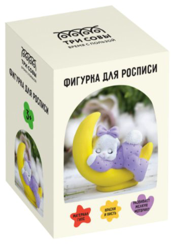 Набор Фигурка ТРИ СОВЫ Зайка на месяце купить,NaN