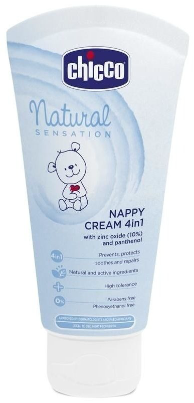 Chicco Крем под подгузник Natural Sensation 100мл купить,NaN