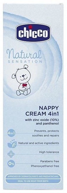 Chicco Крем под подгузник Natural Sensation 100мл - ForteMarket Chicco Крем под подгузник Natural Sensation 100мл купить,0