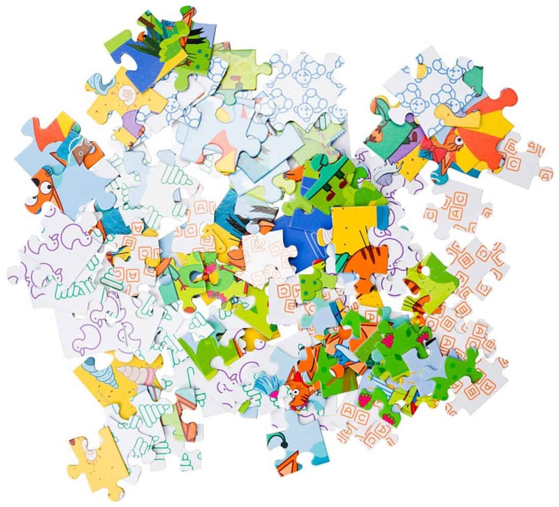 Пазл Step Puzzle Три кота классический 20 деталей купить,NaN