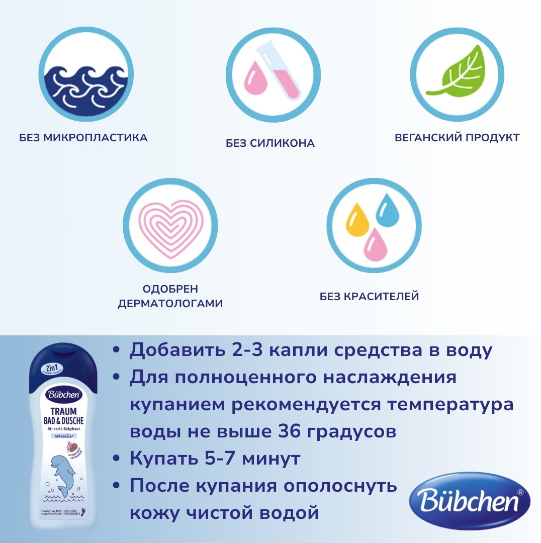 Гель Bubchen 500 мл - ForteMarket Гель Bubchen 500 мл купить,0